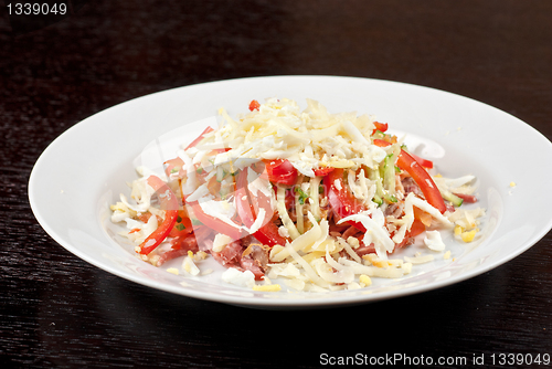 Image of Meat tasty salad