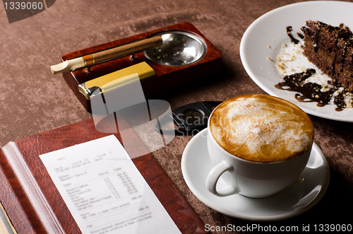 Image of restaurant table