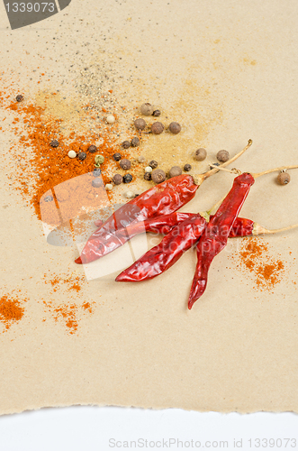 Image of peppers spices