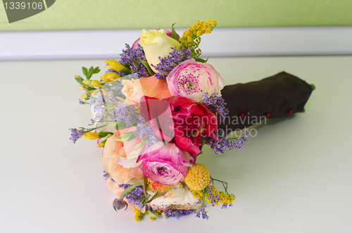 Image of Wedding Bunch of flowers