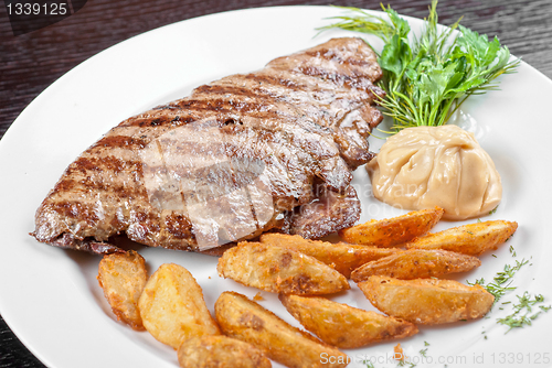 Image of Juicy beef steak