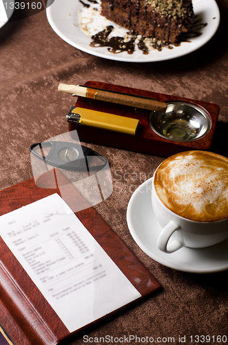 Image of restaurant table