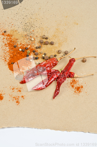 Image of peppers spices