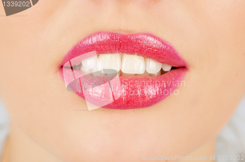 Image of lips closeup