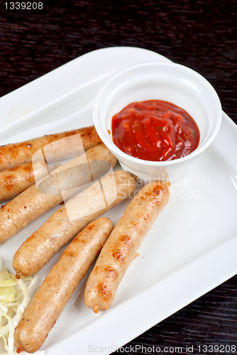 Image of Grilled sausages