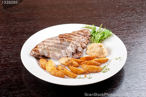 Image of Juicy beef steak