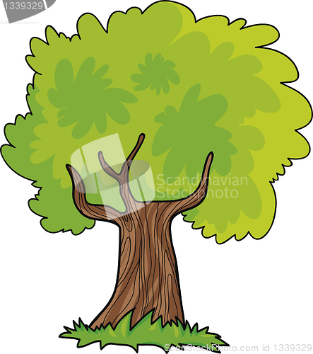 Image of cartoon tree