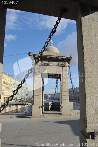 Image of Stone Tower On The Bridge