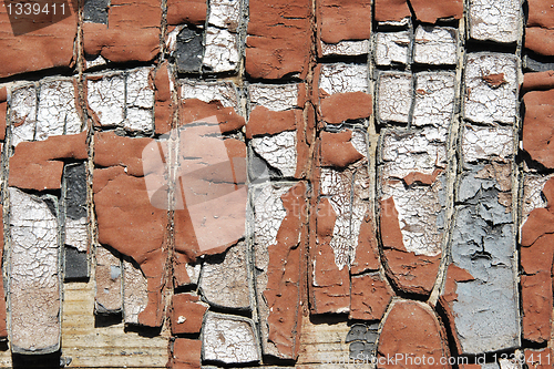 Image of Old Paints On Wood