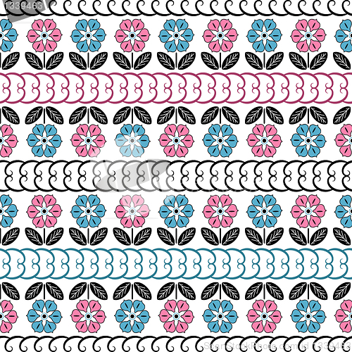 Image of Seamless floral pattern