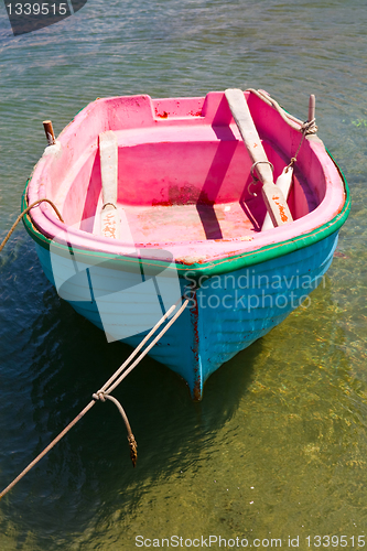 Image of Rowing boat in Mykonos, Greece