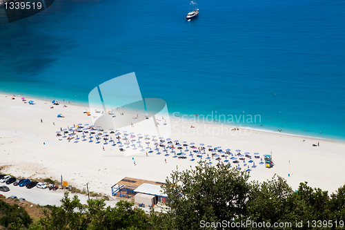 Image of Myrtos beach, Kefalonia