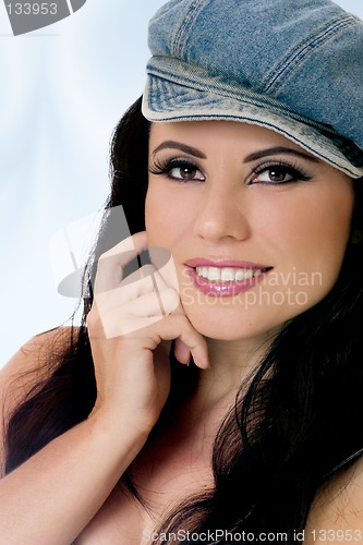 Image of Beautiful Brunette