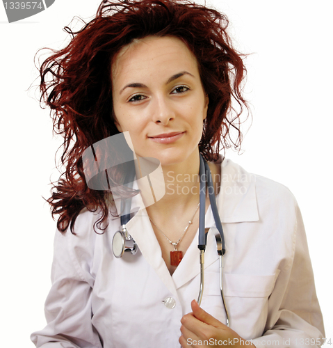 Image of Doctor with stethoscope 