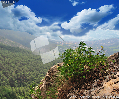 Image of  view from the mountains