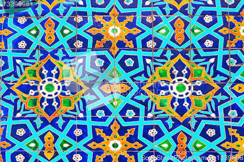 Image of Traditional ornament of ceramics at the mosque