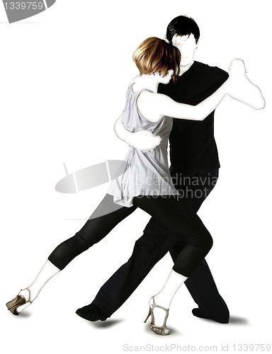 Image of tango / silhouettes