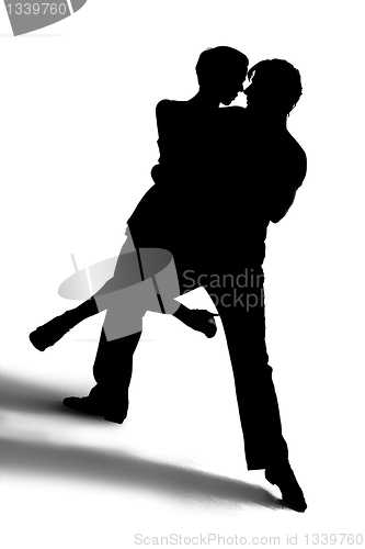 Image of tango / silhouettes