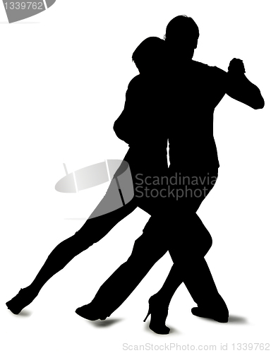 Image of tango / silhouettes