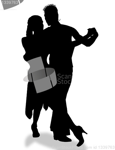 Image of tango / silhouettes