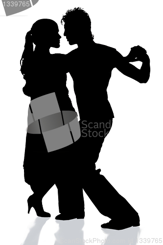 Image of tango / silhouettes   