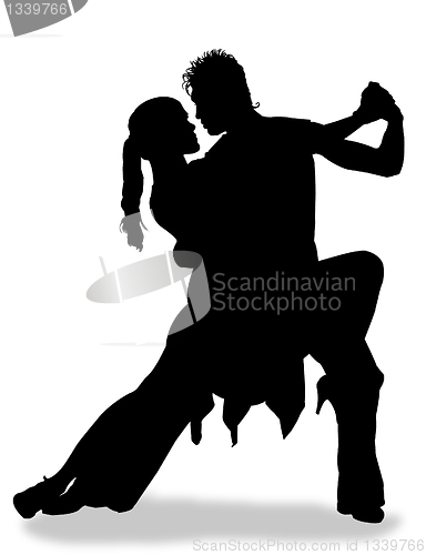 Image of tango / silhouettes