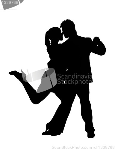 Image of tango / silhouettes   