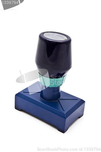 Image of Blue stamp 