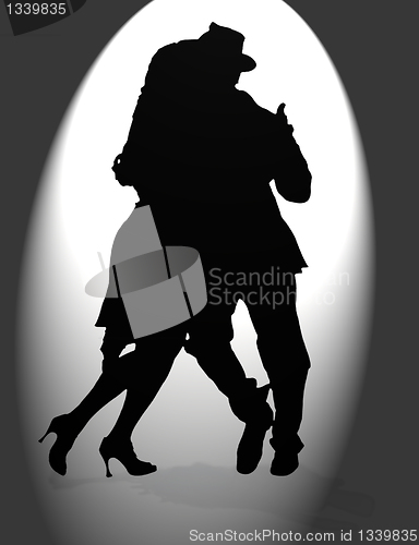 Image of tango / silhouettes 