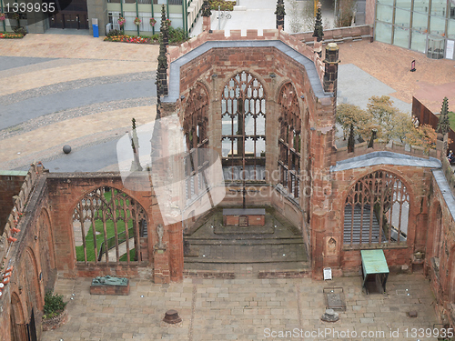 Image of Coventry Cathedral ruins