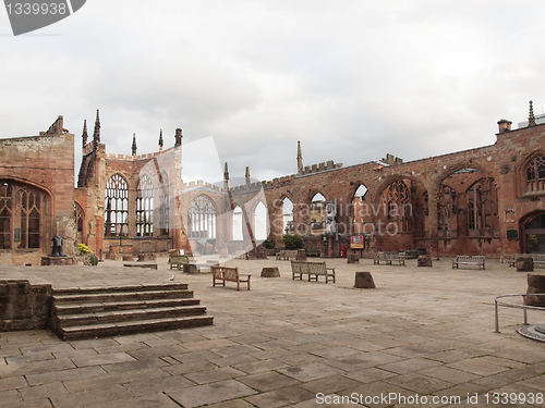 Image of Coventry Cathedral ruins