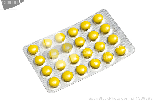 Image of Yellow pills 