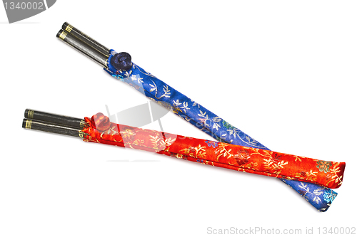 Image of Two set of chopsticks