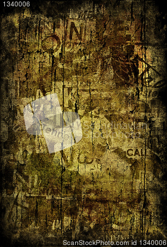 Image of 	Grunge textured background