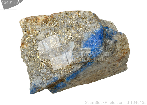 Image of Mineral collection: Lapis lazuli.