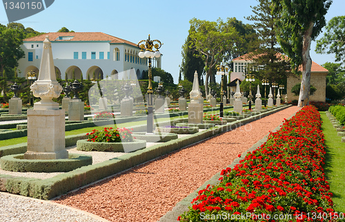 Image of Bahai Gardens near Acre