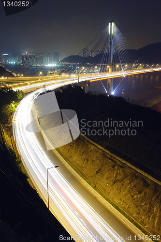 Image of Ting Kau Bridge in Hong Kong