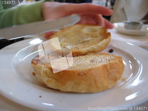 Image of Buttering scons