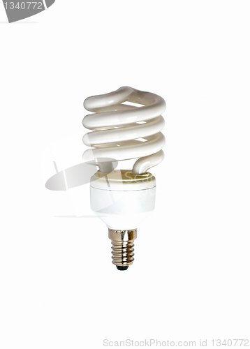 Image of Light bulb isolated on a white background