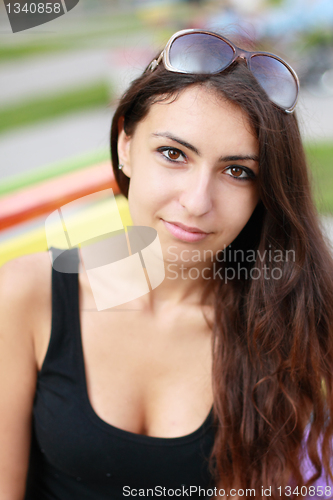 Image of Smiling woman