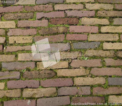 Image of ancient street closeup