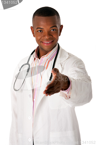 Image of Doctor ready to shake hands