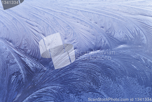 Image of ice pattern glass