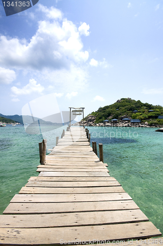 Image of Beautiful pier in Thailand