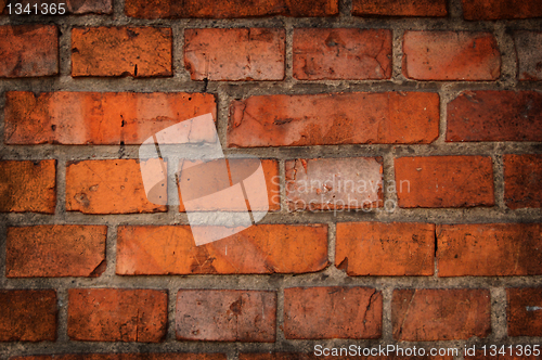 Image of Old brick wall