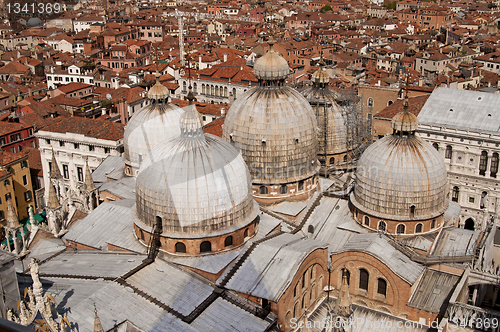 Image of Aerial view of Venice city