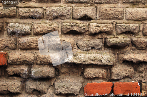 Image of Old brick wall