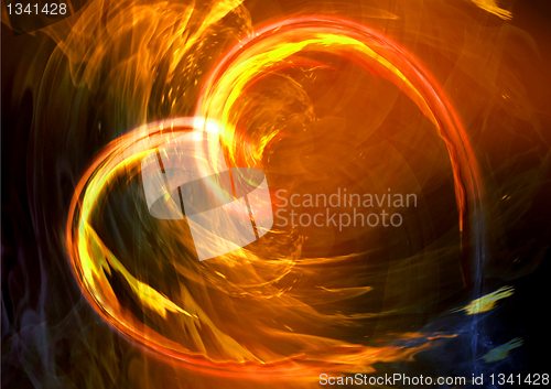 Image of burning heart