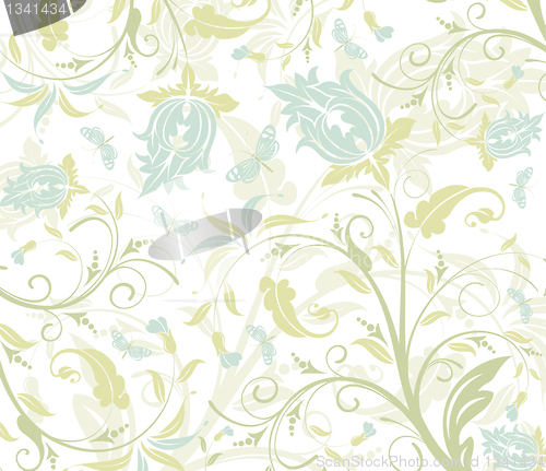 Image of Flower seamless pattern