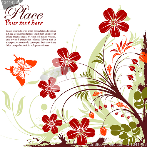 Image of Floral frame